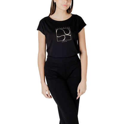 Black Cotton T-Shirt