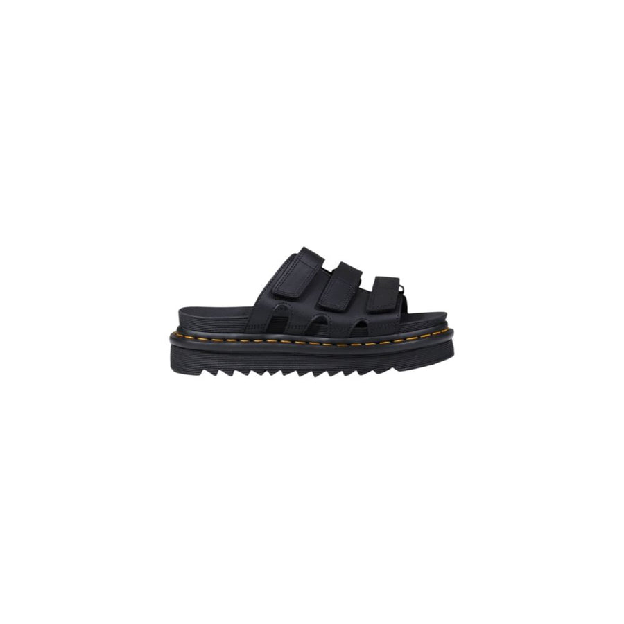 Black Leather Platform