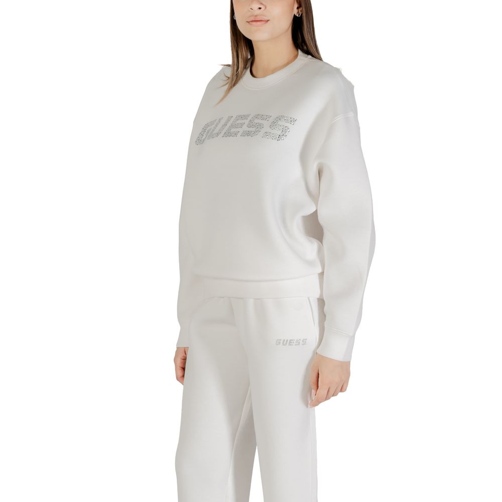 Cream Viscose Sweatshirt