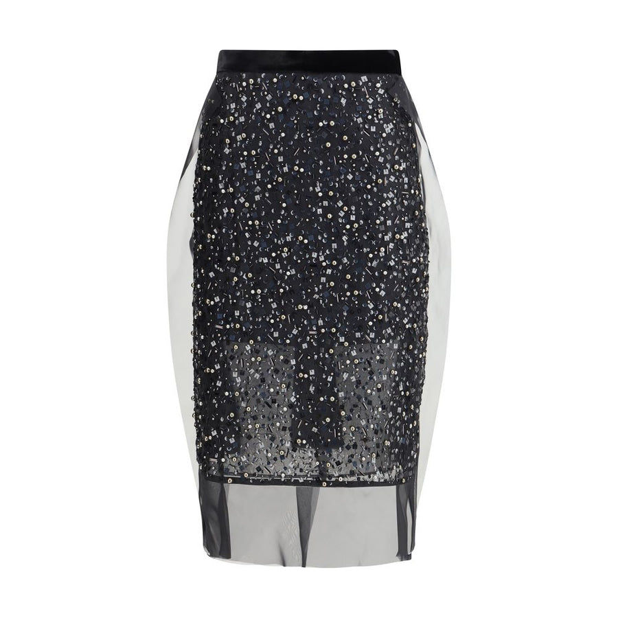 Sequin Embroidery Skirt