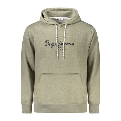Green Cotton Men Sweater