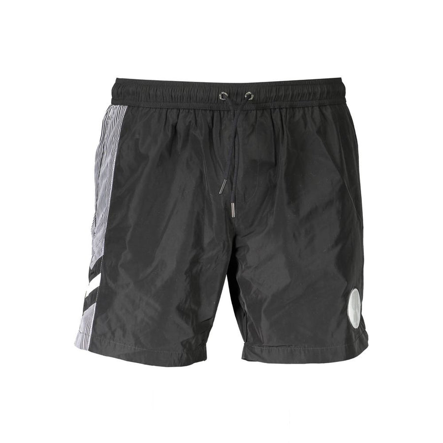 Black Polyester Swimwear