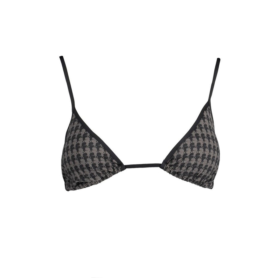 Black Elastane Swimwear