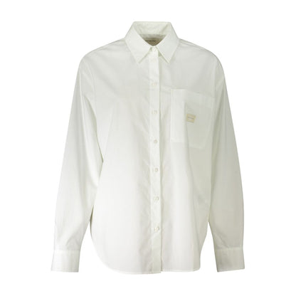 Bianco Cotton Women's Shirt