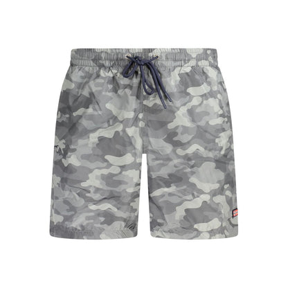 Black Polyester Swimwear