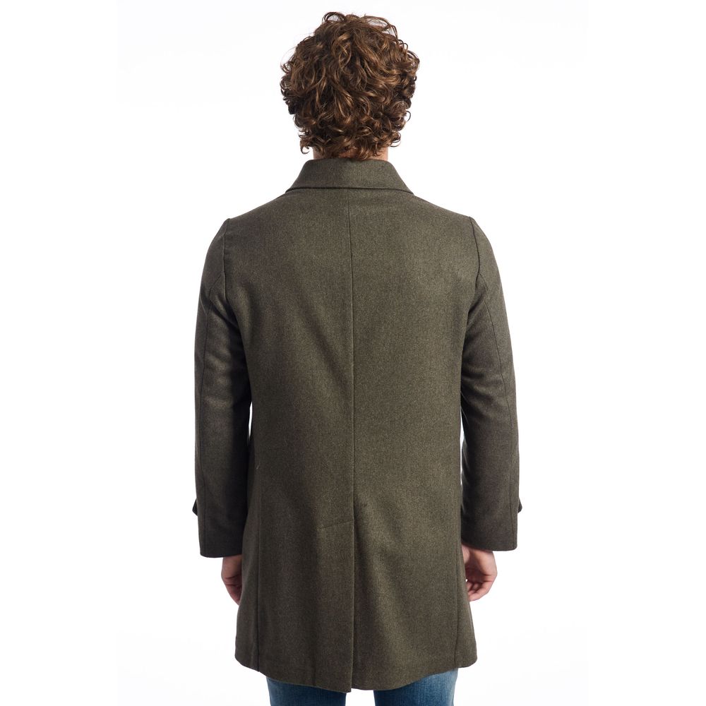 Green Wool Coat