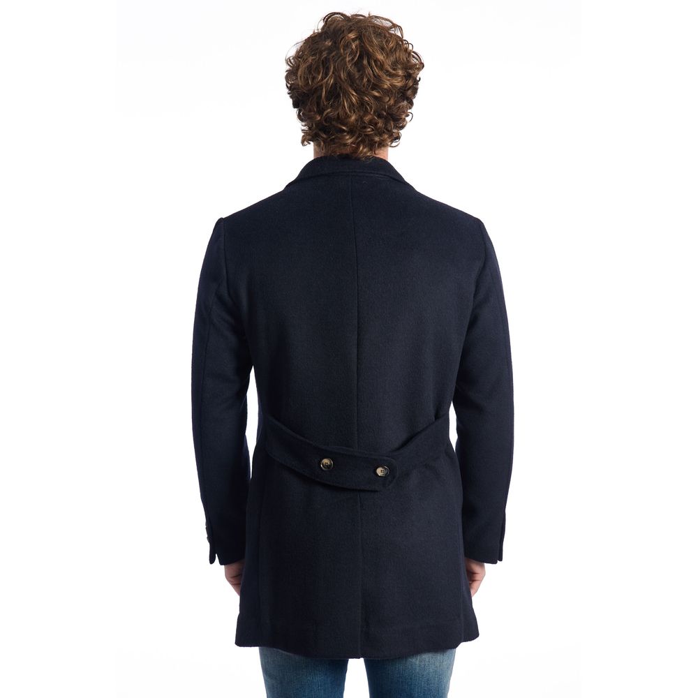 Blue Wool Coat