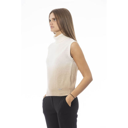 White Wool Sleeveles