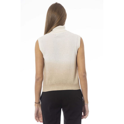 White Wool Sleeveles