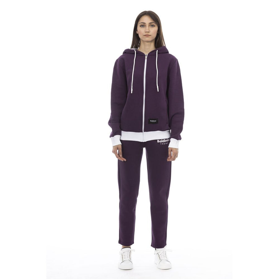 Purple Cotton Tracksuit