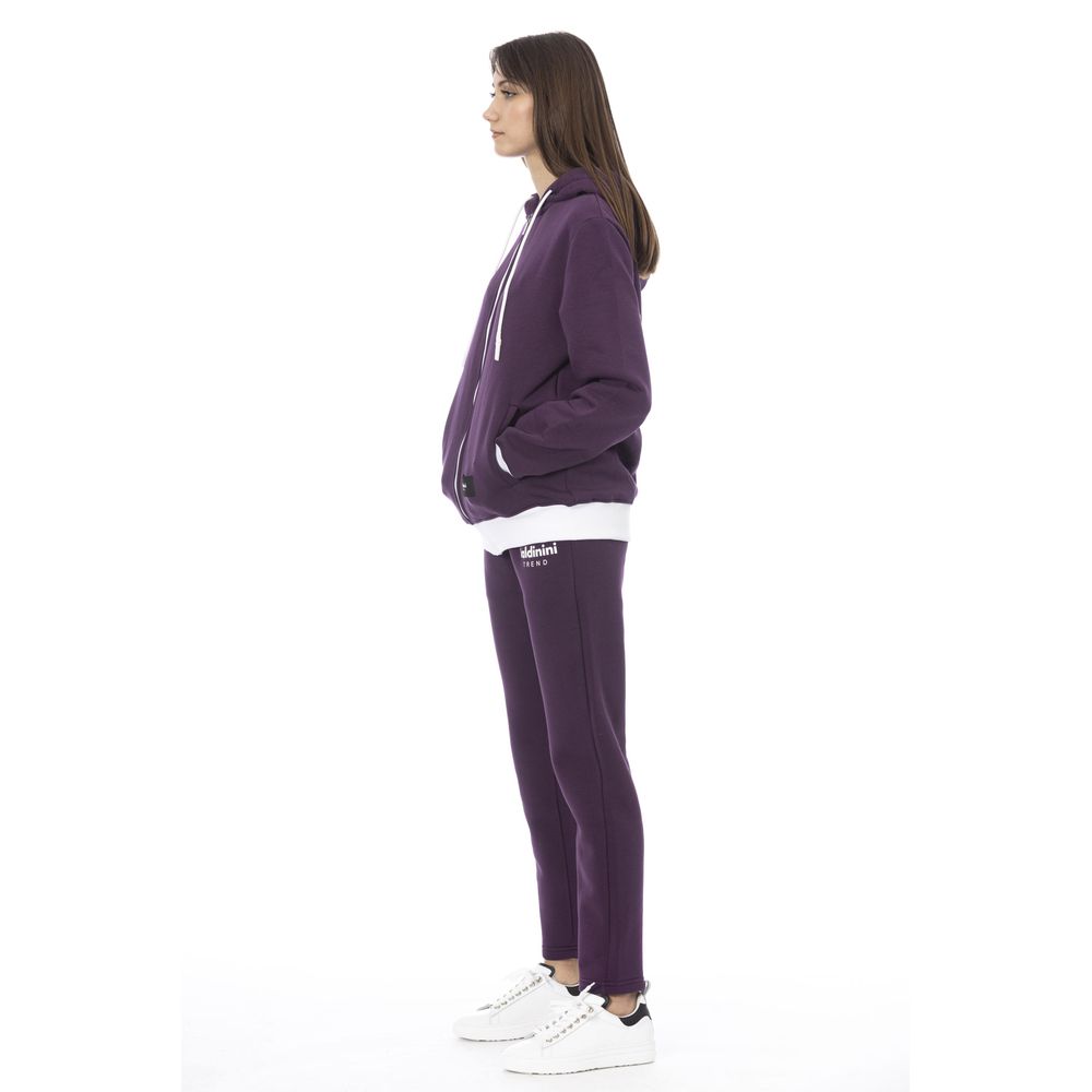 Purple Cotton Tracksuit