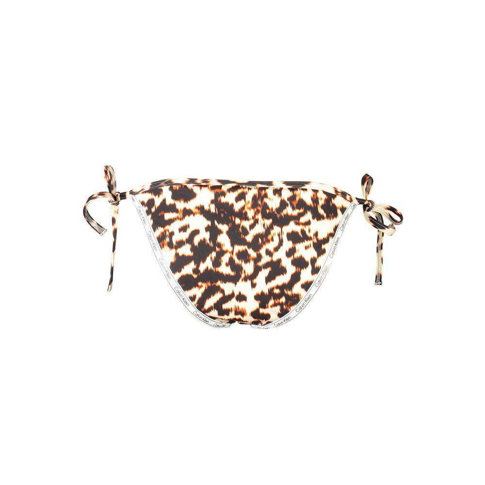 Beige Polyester Swimwear