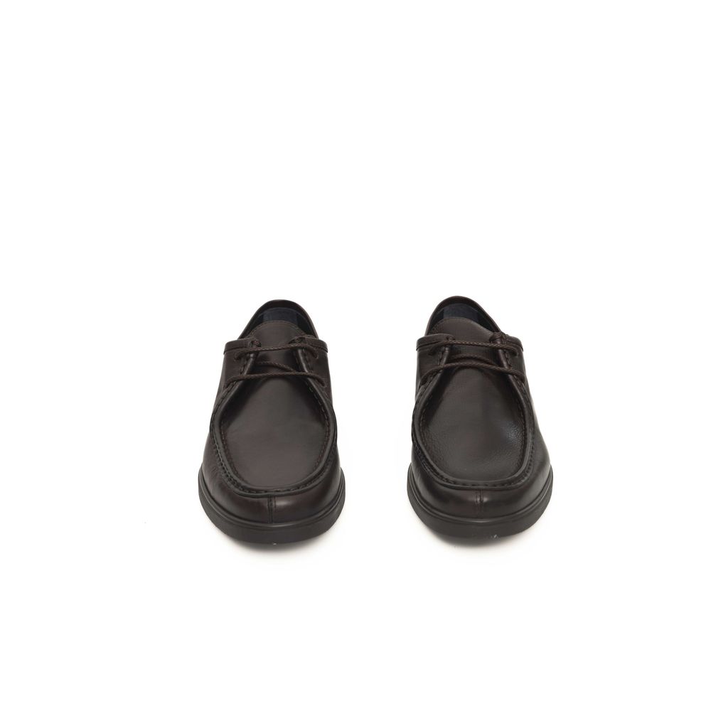 Brown Cowhide Men's Derby Shoe