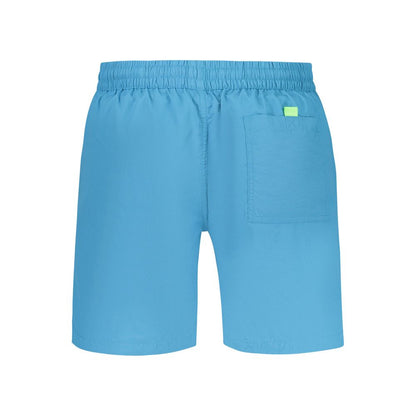Blue Polyamide Swimwear