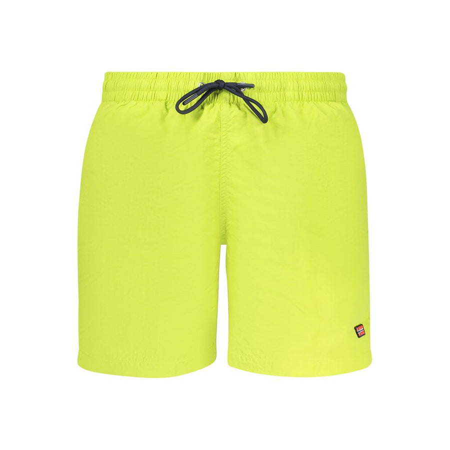 Verde Poliammide Men Swim Boxer
