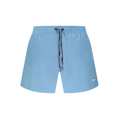 Azzurro Nylon Men's Swim Boxer