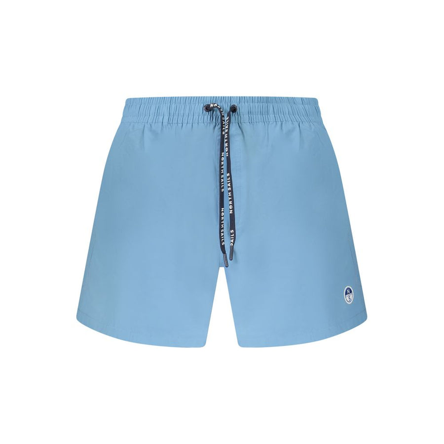 Azzurro Nylon Men's Swim Boxer