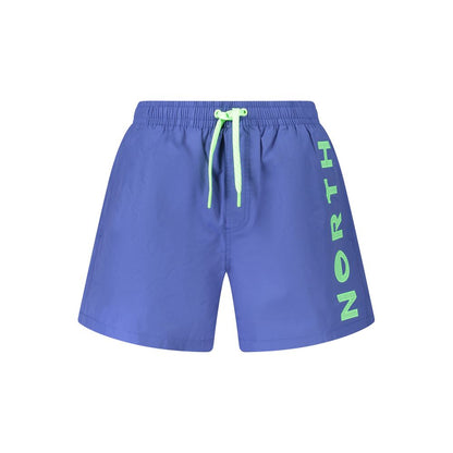 Blu Nylon Men's Swim Boxer