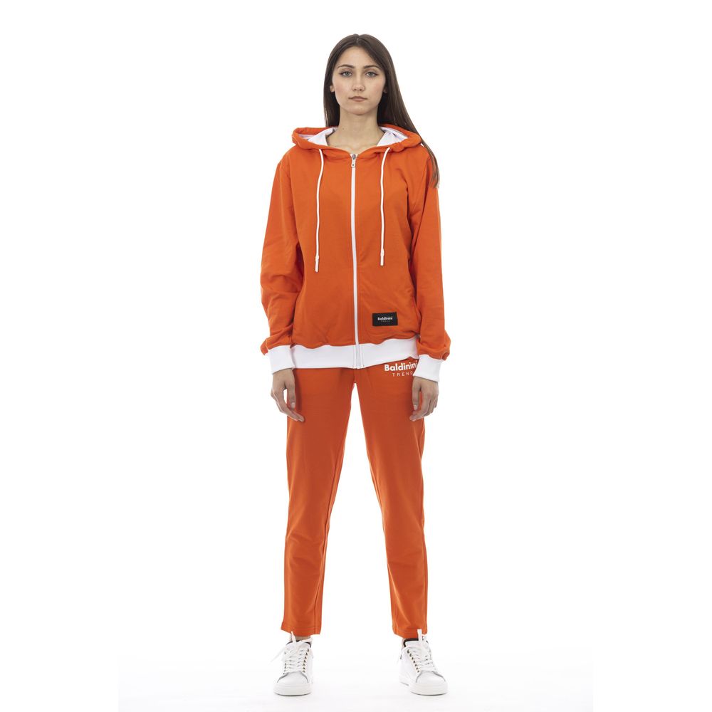 Orange Cotton Tracksuit