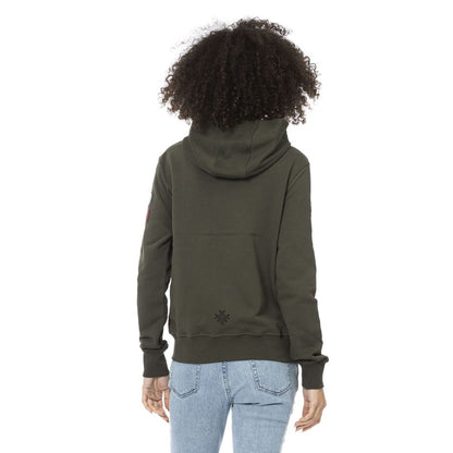 Green Cotton Sweatshirt