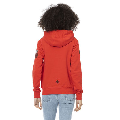 Red Cotton Sweatshirt