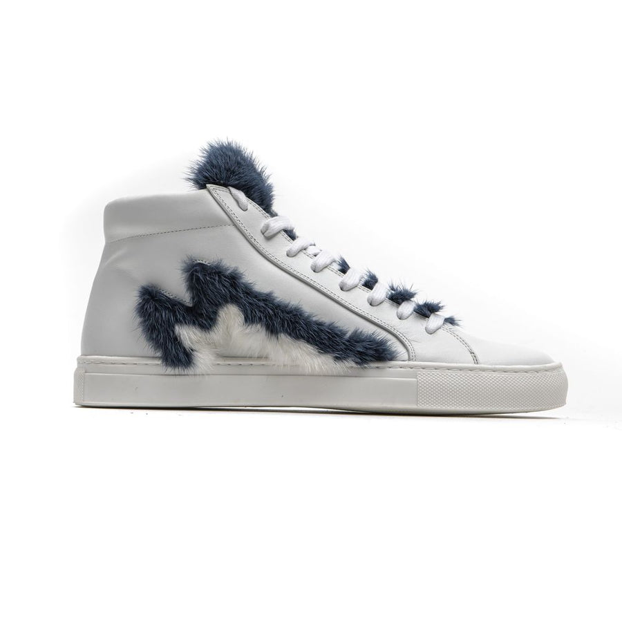 White Leather Sneaker