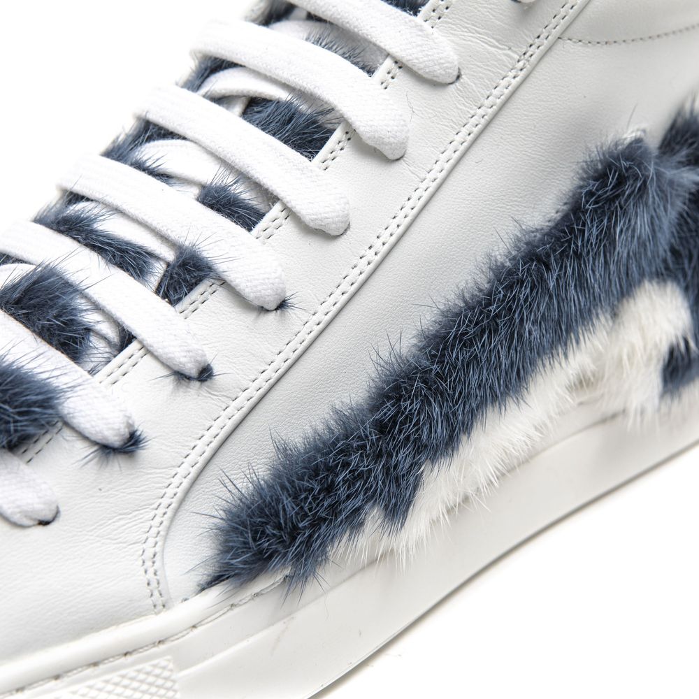 White Leather Sneaker