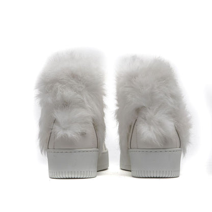 White Cotton Sneaker