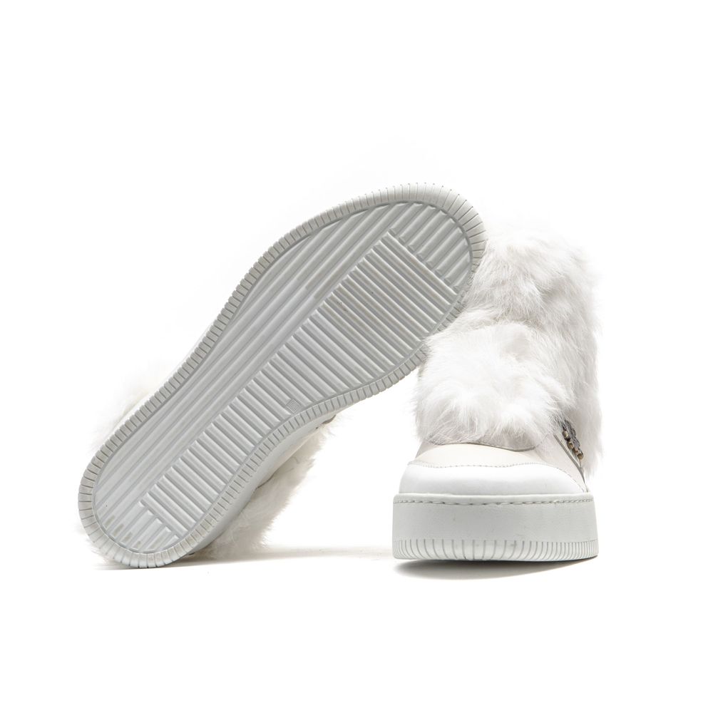 White Cotton Sneaker