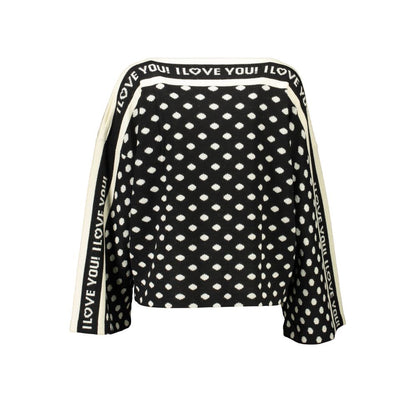 Black Acrylic Women Sweater