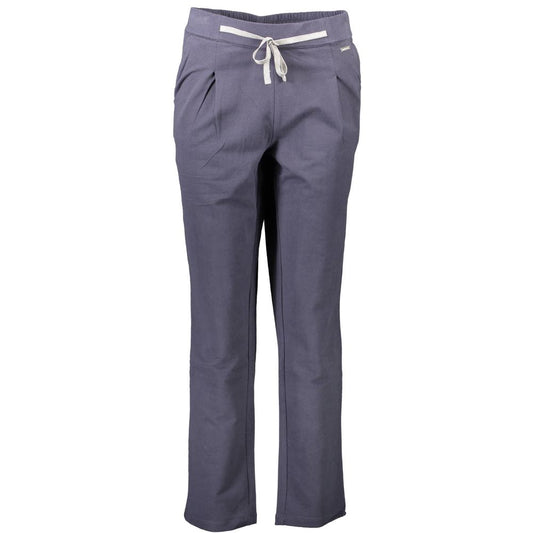 Blue Cotton Pant