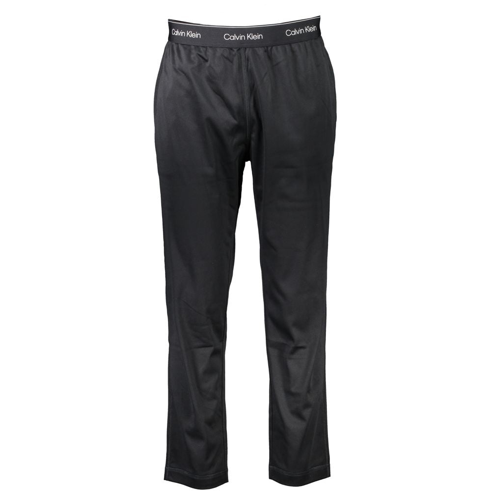 Black Polyester Pant