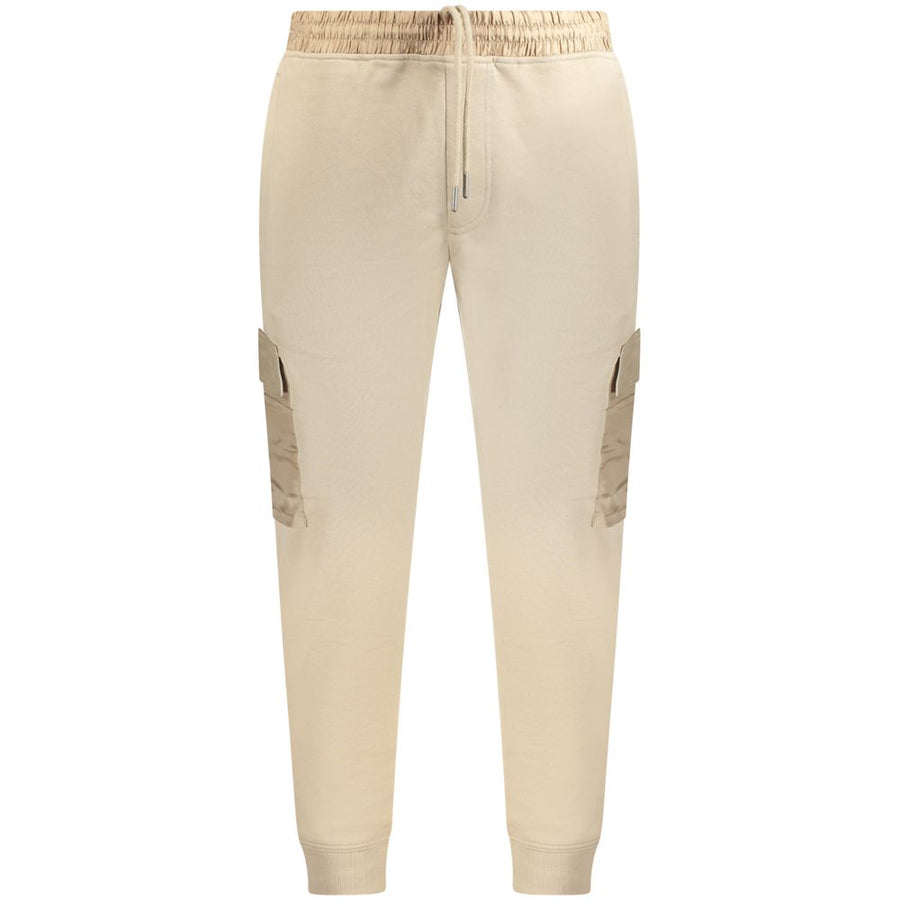 Beige Cotton Pant