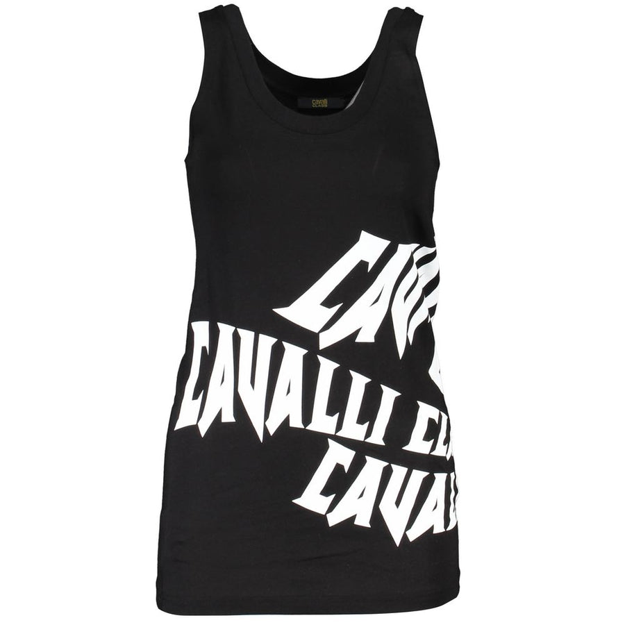 Black Cotton Tank Top