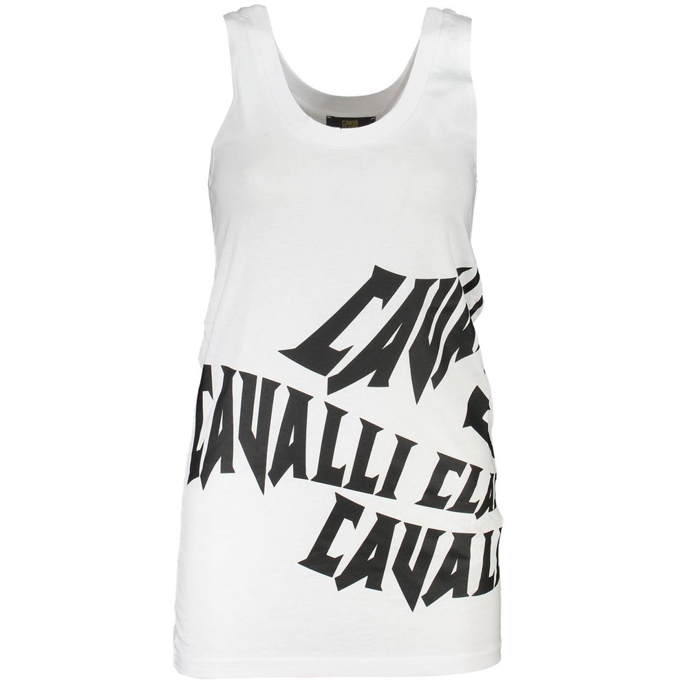 White Cotton Tank Top