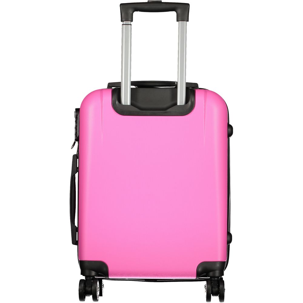 Pink Polyethylene Luggage And Travel