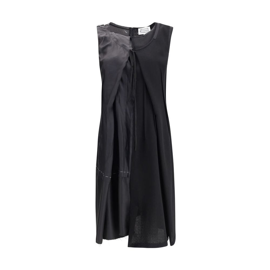 Virgin Wool Midi Dress