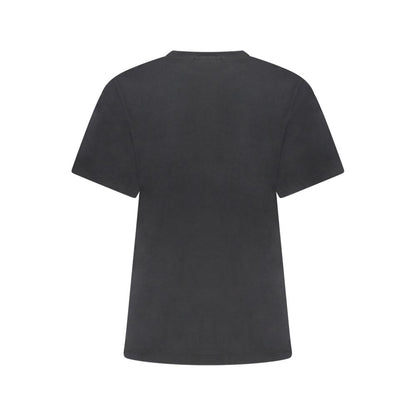Black Cotton T-Shirt