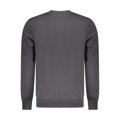Black Cotton Sweatshirt