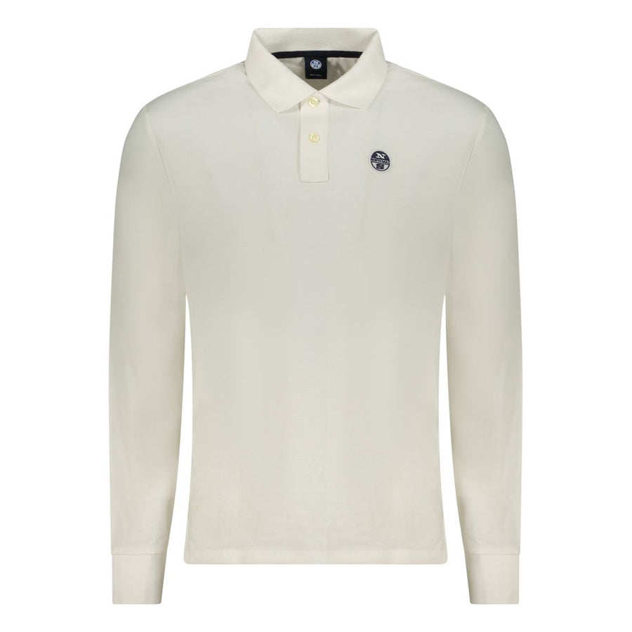 White Cotton Men's Polo Shirt