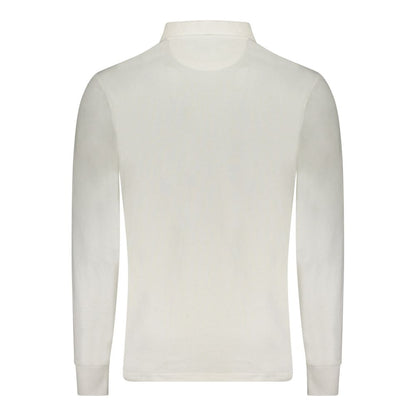 White Cotton Polo Shirt