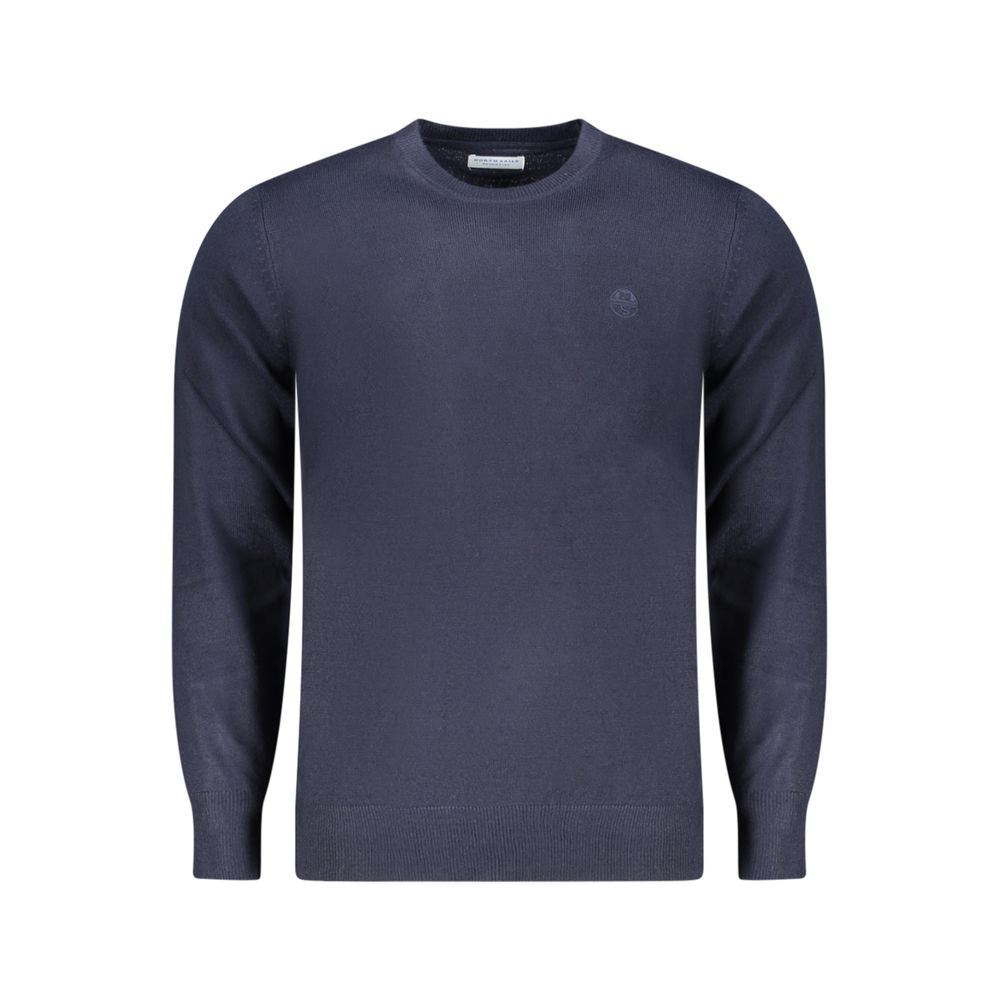 Blu Acrylic Men Sweater