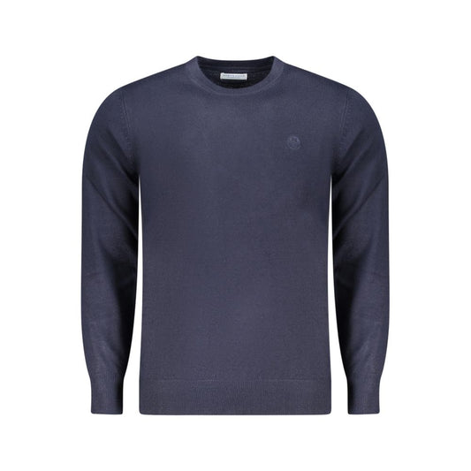 Blu Acrylic Men Sweater