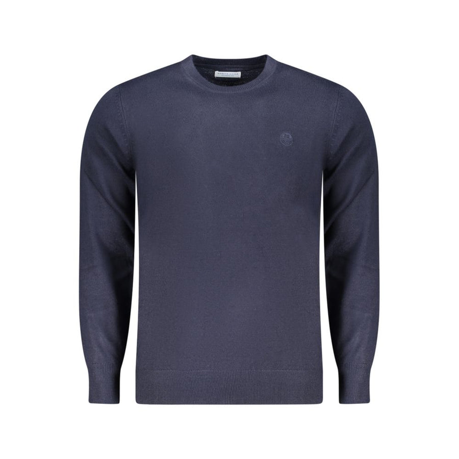 Blu Acrylic Men Sweater