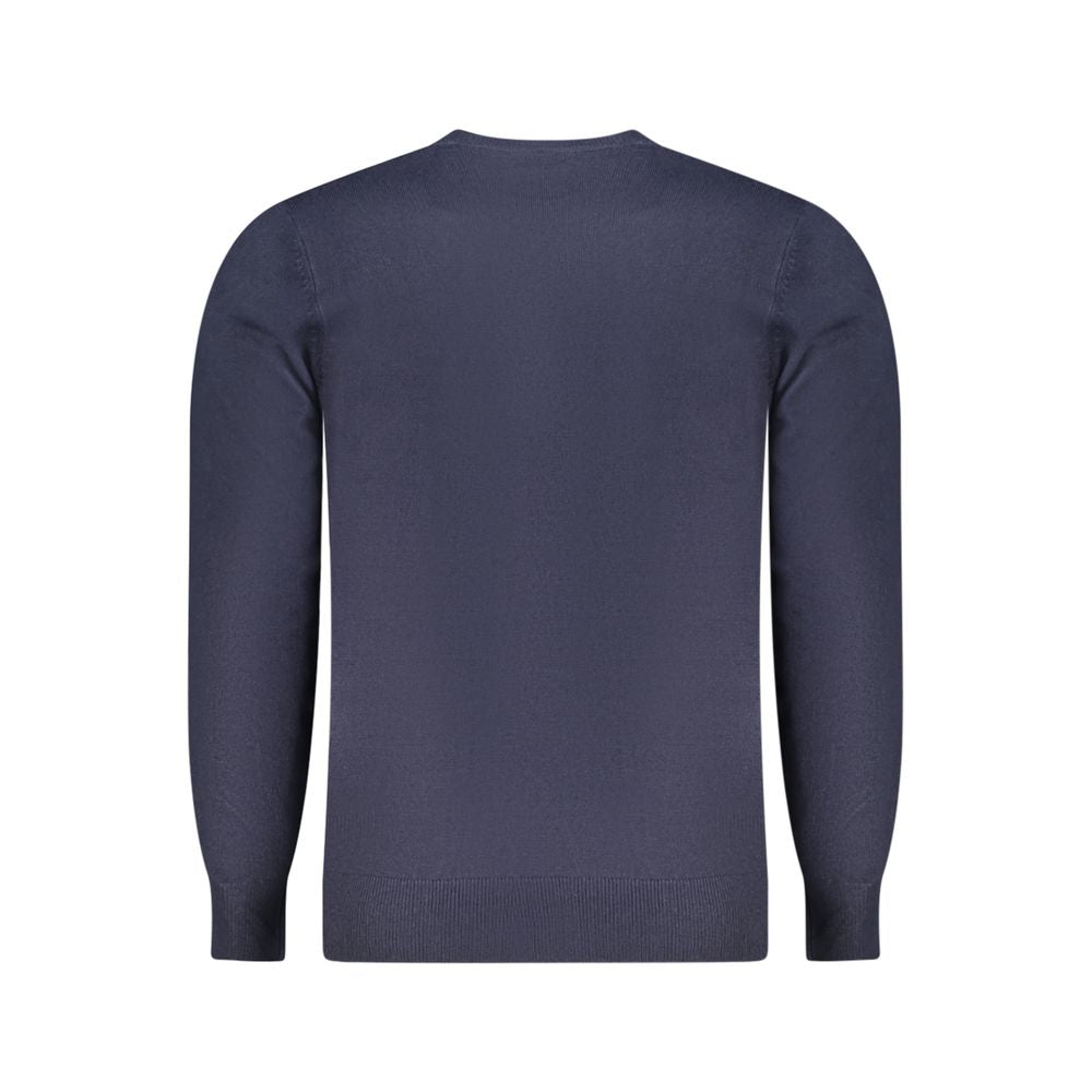 Blu Acrylic Men Sweater