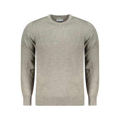 Gray Nylon Sweater