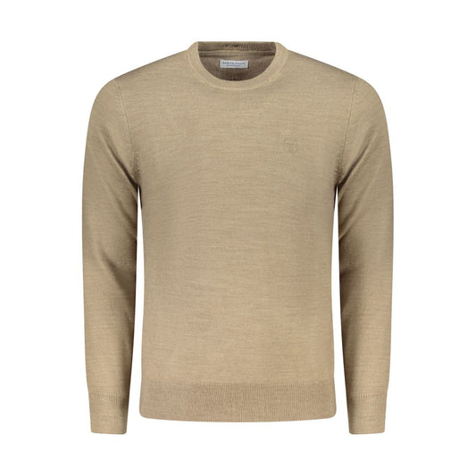 Brown Nylon Sweater