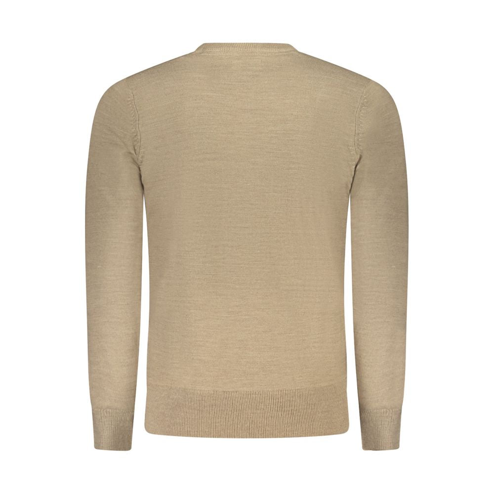 Brown Nylon Sweater
