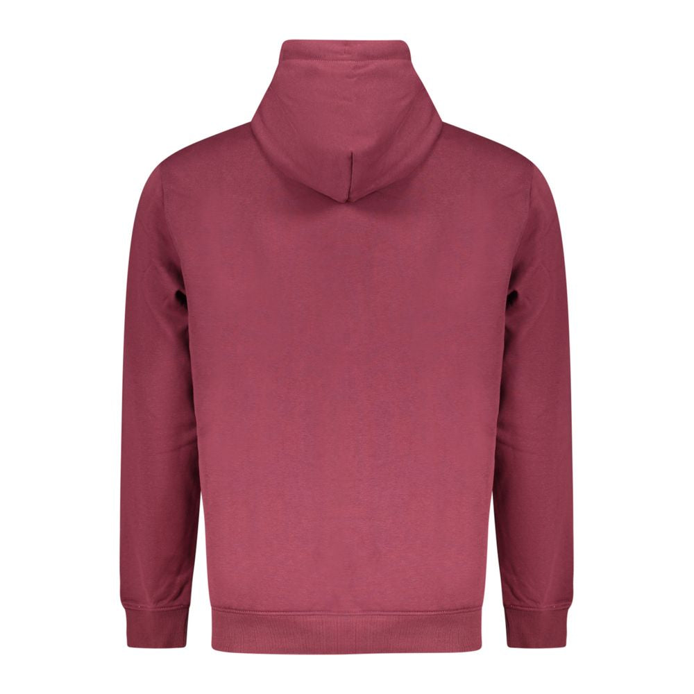 Red Cotton Men Sweater