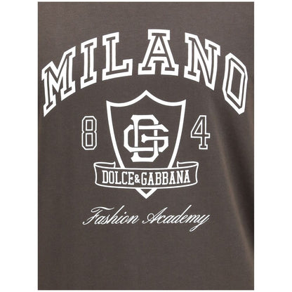 Brown Cotton Sweatshirt
